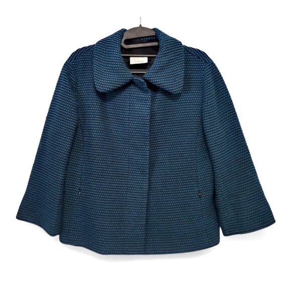 Akris Punto Textured Jacket Minimalist Blazer - Picture 15 of 16